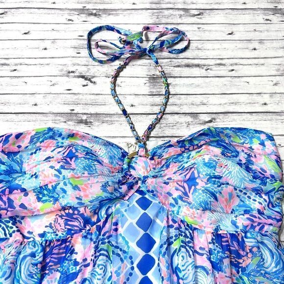 Lilly Pulitzer Viv Maxi Dress Hidden Treasure Engineered - Picture 5 of 11